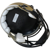 Travis Hunter Autographed Colorado Buffaloes F/S Helmet Beckett Witness 57948