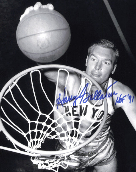 Harry Gallatin Autographed Signed 8x10 Photo New York Knicks SKU #244933