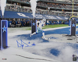 Cowboys Dak Prescott Authentic Signed 16x20 Horizontal Photo BAS Witnessed