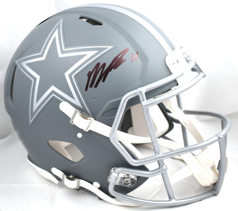 Micah Parsons Signed Cowboys F/S Slate Speed Authentic Helmet - Fanatics *Black