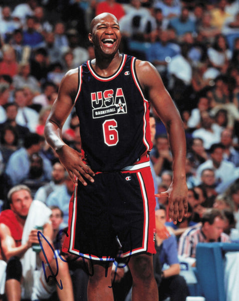 Derrick Coleman Autographed 8x10 Photo Team USA National Basketball Team 246022