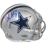 Brandon Aubrey Autographed Dallas Cowboys Mini Helmet Beckett Witness 50969
