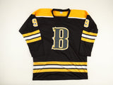 John Bucyk Signed Boston Bruins Jersey Inscribed "HOF 1981" (Beckett))