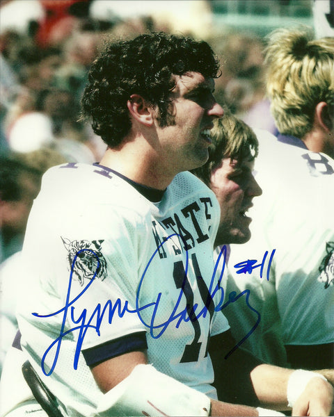 Packers QB LYNN DICKEY Signed 8x10 Kansas State Wildcats Photo #1 - 1983 All Pro