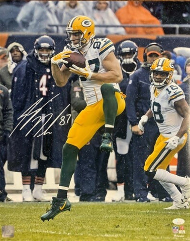 Packers SB XLV Champ JORDY NELSON Signed 16x20 Photo AUTO #18 - JSA