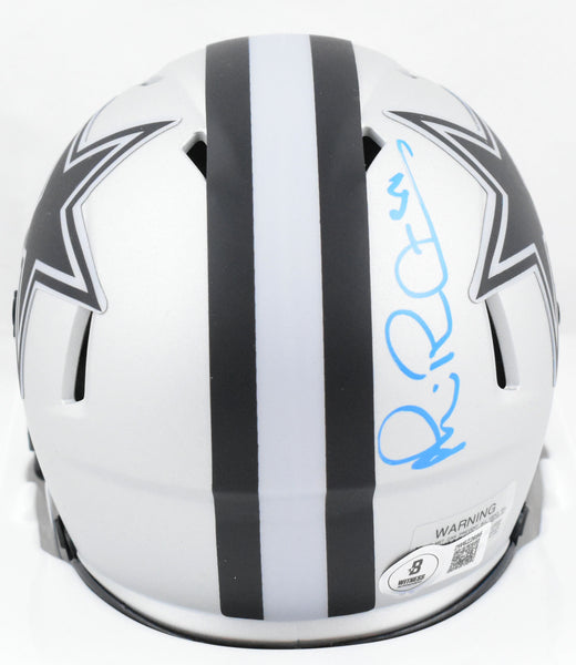 dallas cowboy motorcycle helmet Michael Irvin Autographed Dallas Cowboys Rave Speed Mini Helmet