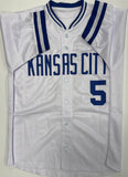 GEORGE BRETT - Kansas City Royals Signed Custom Replica White Jersey AUTO - BAS