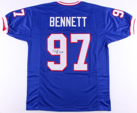 Cornelius Bennett Signed Bills Jersey (JSA Holo) 5xPro Bowl LB (1988,1990-1993)