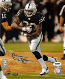 DARREN MCFADDEN AUTOGRAPHED 8X10 PHOTO OAKLAND RAIDERS PSA/DNA STOCK #15096
