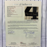 Autographed/Signed Mariano Rivera New York Pinstripe Baseball Jersey JSA COA/LOA