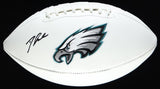 D'Andre Swift Signed Philadelphia Eagles Logo Football (JSA COA) Ex-Georgia R.B.
