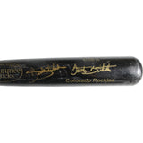 Dante Bichette Signed Colorado Rockies Game Used Kissimme Stick Broken Bat 53930