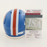 Derek Wolfe Signed Denver Broncos Throw Back Mini-Helmet (JSA COA) Super Bowl L