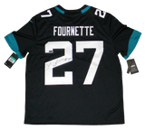 LEONARD FOURNETTE SIGNED JACKSONVILLE JAGUARS #27 NIKE LIMITED JERSEY PANINI