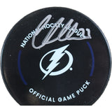 Victor Hedman Autographed Tampa Bay Lightning Official Puck Fanatics 53820