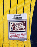 Jalen Rose Signed Indiana Pacers Mitchell & Ness Throwback Jersey (Fanatics)