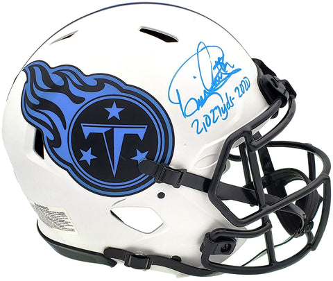 DERRICK HENRY AUTOGRAPHED TITANS LUNAR FULL SIZE AUTHENTIC HELMET 2027 BECKETT