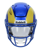 Aaron Donald Autographed Rams Mid-Size Speedflex MIDI Helmet Beckett