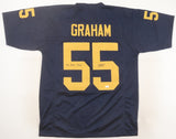 Mason Graham Signed Michigan Wolverines Jersey Inscribd 23 Natl Champs (JSA COA)