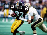 Carnell Lake Signed Pittsburgh Steelers Jersey (TSE COA) 5xPro Bowl Safety