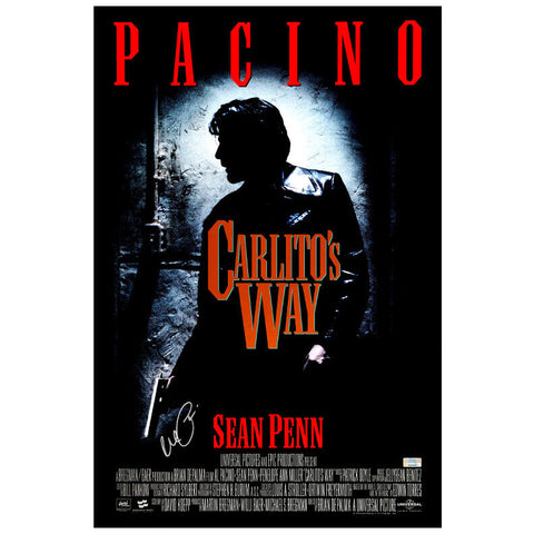Al Pacino Autographed 1993 Carlito's Way Carlito Brigante 16x24 Movie Poster