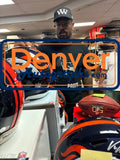 Von Miller Autographed Denver Broncos TB 97-23 Authentic Helmet Beckett 48673