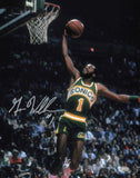 Gus Williams Autographed Signed 11x14 Photo Seattle Supersonics MCS Holo #64134