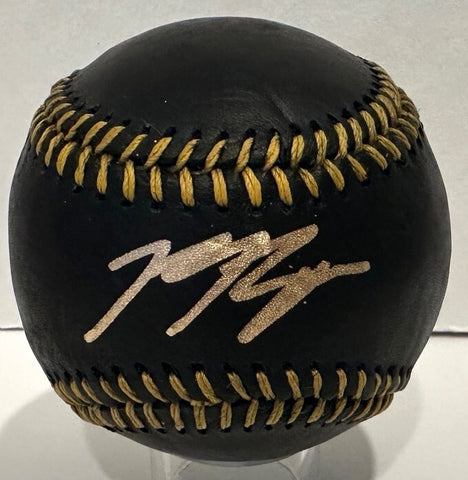 Brewers ROY & MVP RYAN BRAUN Signed MLB Official BLACK Baseball AUTO - BAS