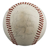 1984 Mets (22) Hernandez, Darling, Strawberry +19 Signed Baseball BAS #AE64194