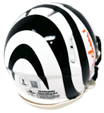 Ja'Marr Chase Cincinnati Bengals Signed Riddell Alternate Mini Helmet BAS