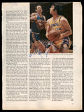 Gail Goodrich & Jeff Mullins Autographed Signed 8x11 Magazine Page Photo 185416