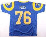 Orlando Pace Signed Los Angeles Rams Jersey (JSA) Hall of Fame / O-Line / OSU