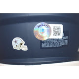 Brandon Aubrey Autographed Dallas Cowboys AMP Mini Helmet Beckett 43117
