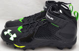 Russell Wilson Autographed Under Armor Cleats Seahawks Size 12.5 RW Holo 42145