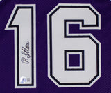 Peja Stojakovic Signed Sacramento Kings Jersey (Beckett) 3xNBA All Star