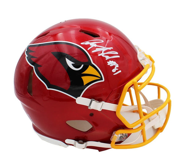 Anquan Boldin Signed Arizona Cardinals Speed Authentic Flash NFL Helmet