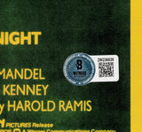 CHEVY CHASE AUTOGRAPHED 11X17 MOVIE POSTER CADDYSHACK BECKETT BAS WITNESS 234643