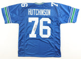Steve Hutchinson Signed Seattle Seahawks Jersey Inscribed HOF '2020 (JSA)