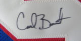 Carl Banks New York Giants Autographed Blue Custom Jersey JSA XHC43