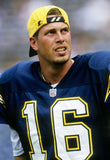 Ryan Leaf Signed Chargers Jersey (Schwartz) San Diego's 1998 #2 Overall Draft Pk
