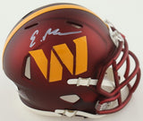 Emmanuel Forbes Signed Washington Mini-Helmet (JSA COA) Commanders 1st Round Pck