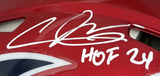 Andre Johnson Signed Houston Texans FS Authentic Speed Helmet HOF 24 BAS