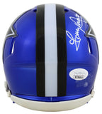 Cowboys Tony Dorsett Authentic Signed Flash Speed Mini Helmet JSA Witness