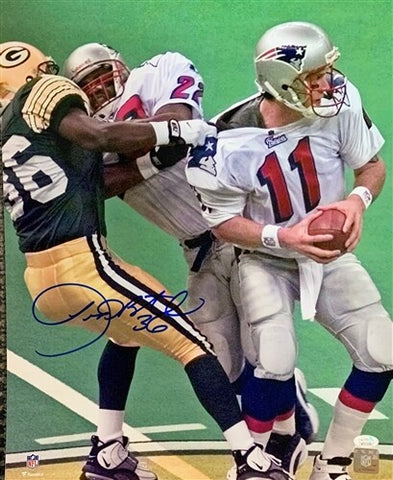 Packers Super Bowl XXXI Champ LEROY BUTLER Signed 16x20 Photo #9 AUTO - JSA