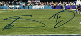 Stefon Diggs Trevon Diggs Signed Framed 16x20 Pro Bowl Photo BAS ITP
