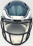 JASON KELCE AUTOGRAPHED EAGLES GREEN FULL SIZE SPEED HELMET BECKETT QR 232722