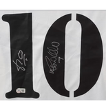 Luis Figo & Ronaldo Nazario Signed Real Madrid FC Soccer Jersey with Beckett COA