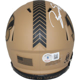 Boomer Esiason Signed Cincinnati Bengals '23 Salute Mini Helmet Beckett 43220