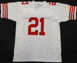 San Francisco 49ers Frank Gore Autographed White Jersey Beckett BAS QR #W534758