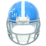 Earl Campbell Autographed "HOF '91" Oilers Throwback Speed Mini Helmet Beckett
